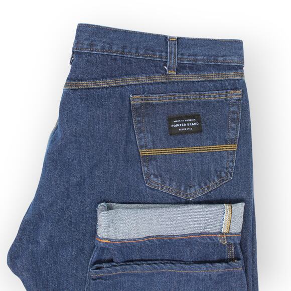 44x34 (actual 43x31) POINTER BRAND Jeans MadeInUSA Vintage - Picture 14 of 14